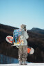酷峰（kufun） 滑雪包背包单板雪板双肩包登机雪具雪鞋收纳装备大容量板包 黑色65L 实拍图