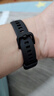 十闪 适用华为手环8表带手环band10/9/8NFC标准版腕带通用智能运动华为手环硅胶8/9/10代表带 午夜蓝 实拍图