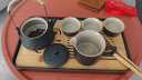 宅轻松 茶具精品礼盒装家用办公泡茶盘客厅泡茶功夫陶瓷茶杯茶壶茶叶罐 实拍图