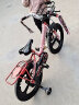 凤凰（Phoenix）儿童自行车儿童折叠自行车6-10岁带辅助轮凤凰儿童自行车儿童单车 顶配红丨一体轮+折叠+减震+礼包 20寸【适合130-160cm】+脚撑 实拍图