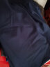 裤子男夏季冰丝速干弹力五分短裤男士薄款大裤衩裤头透气宽松大码外穿运动裤 蓝色 XL 实拍图