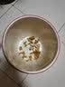 花无痕陶瓷花盆 简约中国风陶瓷花盆带托盘 盆栽绿植花盆 古风花盆 荷鱼莲花 大号口径17cm左右 实拍图
