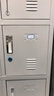 韩瑞佳更衣柜四门六门员工柜铁皮柜带锁储物柜工具柜寄存包柜鞋柜 五门更衣柜 经济款 实拍图