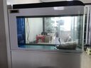 欧庭（OUTING）欧式半圆中型玻璃鱼缸水族箱形落地靠墙吧台客厅生态 简约款 0.6米长 实拍图