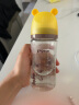 贝亲（Pigeon）迪士尼 自然实感第3代 宽口径玻璃彩绘奶瓶240ml（L号） 森林游玩 AA228 实拍图
