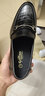 金利来（Goldlion）男鞋皮鞋乐福鞋时尚个性舒适套脚商务休闲鞋58013089501A黑色37 实拍图