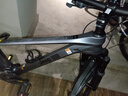 JEEP吉普山地车自行车双碟刹变速减震镁合金成人通勤越野山地车-MX100 薄墨灰【轻量高颜值镁合金车架】 27.5寸（适合身高160-185CM） 24速-日常通勤【加粗减震前叉】 实拍图