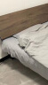 卓禧 床实木床卧室双人婚床1.5米木床欧式单人床 床 床垫(180*200cm) 实拍图