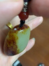 映和 新疆和田玉籽料原石吊坠枣红皮和田玉原石男女挂链油润细腻和田玉坠附证书 精美挂绳款 实拍图