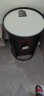 海丽雅新款圆柱形鱼缸客厅小型免换水亚克力生态鱼缸水族箱底滤落地家用 白色 安装套餐(干湿分离底滤)直径50cm 晒单实拍图