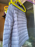 雅鹿羽绒服女轻薄短上衣2025秋冬季新款女士轻便外穿内胆保暖羽绒外套 雾霾蓝 2XL 【125-140斤】 实拍图
