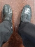 木林森（MULINSEN）时尚男鞋休闲鞋 简约舒适套脚商务休闲皮鞋豆豆鞋 男 黑色 41码 8028 实拍图