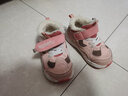 卡特兔儿童学步鞋秋冬男童加绒童鞋女宝宝保暖棉鞋婴童运动鞋子X2DE007 实拍图