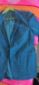 HLAHLA海澜之家西服男时尚格纹挺括弹力西服外套男HWXAD1U036A 晒单实拍图