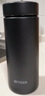 虎牌（TIGER）保温杯轻便迷你型保冷杯MMZ-A35C真空男女办公杯水杯保温杯 石墨黑KG 350ml 实拍图