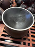 陶云尚创意陶瓷小和尚茶滤茶漏茶叶过滤网家用功夫茶具配件茶隔茶道摆件 黑陶斗笠茶漏 实拍图