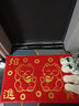 欧玛丽家大门口地垫欢迎光临入户门进门加厚防滑垫定制门厅蹭脚门外毯垫子 大红招财猫 60*90cm  特厚款 实拍图