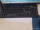 双飞燕（A4TECH) KB-N9100 键鼠套装有线鼠标键盘套装办公电脑薄膜键盘鼠标套装防泼溅 USB接口 黑色 实拍图