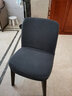 乐全弹力椅子套罩垫子靠背一体四季通用凳子套餐桌座椅垫套装家用餐厅 中东灰 椅套 实拍图