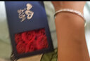 银千惠999足银满天星手镯女款实心年轻高级感镯子生日礼物送女朋友妈妈 漫天星手镯（约20克）/开口可调节 情人节女生礼物/配首饰证书/玫瑰花礼盒送老婆 实拍图