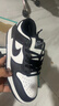 莆田男鞋秋季经典空军一号男aj低帮板鞋男女情侣款透气休闲运动鞋 空军NK黑白熊猫 39 (245mm) 实拍图