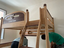LINSY KIDS林氏家居儿童床上下床高低床儿童房高低铺上下铺全实木LH064A1-A 高低床(不含床垫）+高低床书架 1500mm*1900mm 实拍图