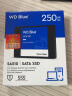 西部数据（WD）250GB 笔记本台式机电脑 SSD固态硬盘 SA510 SATA Blue系列 3D技术 高速读写 实拍图