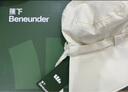 蕉下（beneunder）防晒帽女夏季飘带帽防晒渔夫帽系带镂空太阳帽女帽登山帽 【经典款】高岭白 实拍图