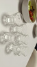 喜碧（Scybe）白酒杯 家用玻璃酒杯套装洋酒杯烈酒杯子洛克50ml 6只装 实拍图