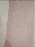 蕉内棉棉301H情侣居家T恤男女士100%纯棉无侧缝宽松圆领短袖睡衣夏季 【女士】暖白 2XL 实拍图