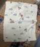 十月结晶婴儿襁褓巾夏季薄款产房包单新生婴儿包被纯棉抱被 夏日海岸 实拍图