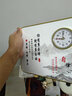 森卡龙钟表桌面励志学习很苦坚持很酷摆件书桌时钟激励学生座右铭摆台 你多自律（指针有亚克力罩保护） 10寸圆表盘 实拍图