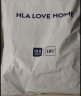海澜之家（HLA）床上四件套全棉水洗棉套件100%纯棉活性印染裸睡亲肤被套床单枕套 星辰灰-四件套 被套200*230cm 晒单实拍图