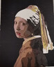 史历克 数字油画DIY世界大师名作合集1手工涂色画创意减压填色油画 少女（维米尔）FZ-1150 40*50cm 彩布(要自己涂色) 实拍图