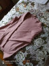 红粉宣言冬季加绒打底衫新款百搭修身弹力半高领内搭上衣 粉色不加绒 XL（120-130斤） 实拍图