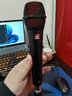 sE 【人气精选】美国 V7麦克风动圈话筒 专业舞台现场演出人声有线电脑直播声卡全套k歌主播套装设备 sE V7 BLACK标配 送支架 线材 实拍图