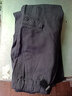 贵迎男士户外宽松休闲工装裤纯棉加肥加大码运动长裤松紧腰直筒肥佬裤 深灰色 XXL(2尺7-2尺8) 实拍图