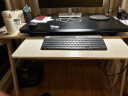 壹巢桌面延长板免打孔办公书桌延伸板桌子加长加宽扩展板折叠键盘托 白色实木延长板64*24cm 实拍图
