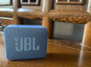 JBL 蓝牙音箱 音乐金砖青春版 GO ESSENTIAL 便携式户外音响 桌面迷你小低音炮 IPX7防水 蓝色 实拍图