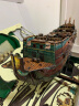 乐立方立体拼图3D黑珍珠号海盗船 模型拼装高难度成年成人减压 豪华版·圣菲利普号 实拍图