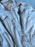 兰威费雷牛仔衬衫女夏季春秋长袖休闲宽松薄款牛仔上衣女牛仔衣女 9002浅蓝 3XL （135-150） 实拍图