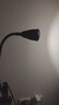 飛穩光電带开关台灯学习夹式卧室床头灯夹子灯宿舍台灯led阅读灯小台灯 黑色_插电款+三色调光 实拍图