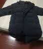 君羽反季羽绒服男加厚中长款800高蓬白鹅绒冬季保暖男士鹅绒服 岩黑 | 800蓬白鹅绒 2XL | 充绒量276g 实拍图