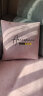 钟爱一生（CHERISHES LIFE）刺绣雪尼尔沙发垫套装四季通用沙发罩套巾防滑盖布定制沙发坐垫子 雪尼尔 字母完美-香芋紫 抱枕套45*45cm 实拍图