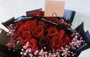 欣尚 鲜花速递红玫瑰花束送老婆女友生日礼物全国同城配送 19朵香槟玫瑰粉玫瑰混搭 实拍图
