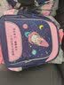 chinllo小学生书包男童1-3-4-5-6一年级轻便护脊减负女童超轻儿童幼儿园 6623宝蓝粉小小号（幼儿园） 实拍图