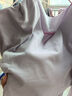贞喜气 孕妇秋冬睡衣女月子服裤秋衣秋裤套装【加绒带哺乳口】保暖内衣 浅紫套装【可调腹围】 XL码（120-150斤） 实拍图