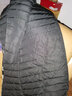 鸭鸭（YAYA）新国标羽绒服女长款2022年冬季新款过膝加厚极寒保暖休闲外套FL 黑色 M (160) 实拍图