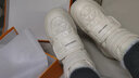 花丫花丫雪地靴女鞋2024冬季加绒女靴厚底圆头魔术贴棉靴加厚休闲大棉靴 米白色38码 加绒 尺码偏小 实拍图