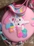 儿童书包单肩挎包便携多功能大容量卡通书包礼盒装辣椒兔粉色 实拍图
